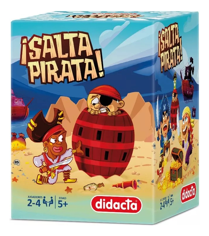 Juego De Mesa Salta Pirata Didacta Mundo Magico Juguetería Mundo Mágico