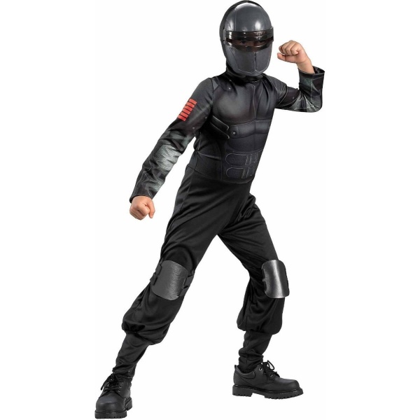 Disfraz Snake Eyes Talle M (7-8 Años)