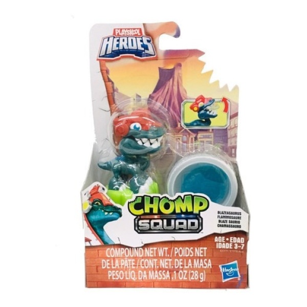 Chomp Squad Blaze Saurio E2319 Hasbro - Plasyskool