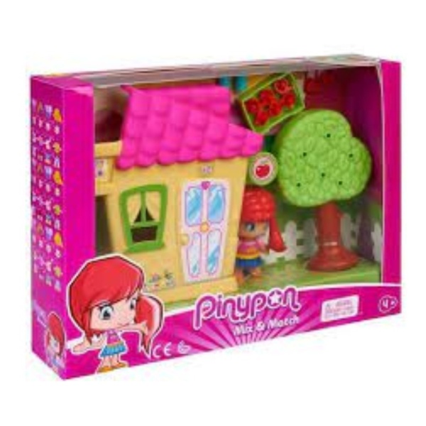 Pinypon Mini Casita , Figura Y Accesorios