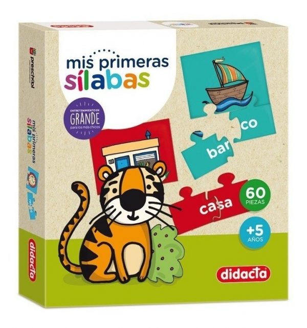 Puzzle Infantil De Primeras Sílabas