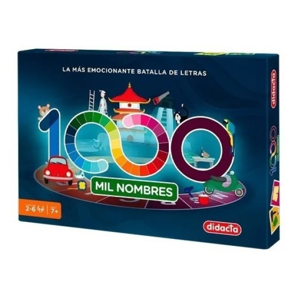 Juego De Mesa Didacta 1000 Nombres Batalla De Letras