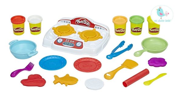 Play Doh Creaciones A La Sarten B9014 Kitchen Creations Color Blanco - Image 5