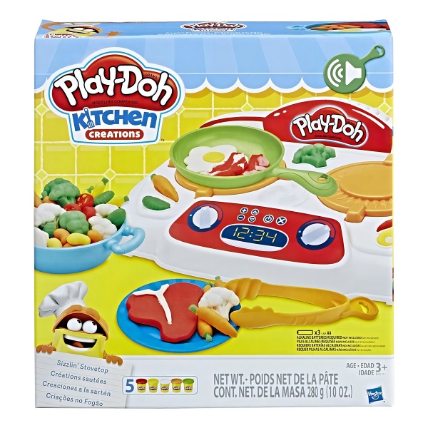 Play Doh Creaciones A La Sarten B9014 Kitchen Creations Color Blanco