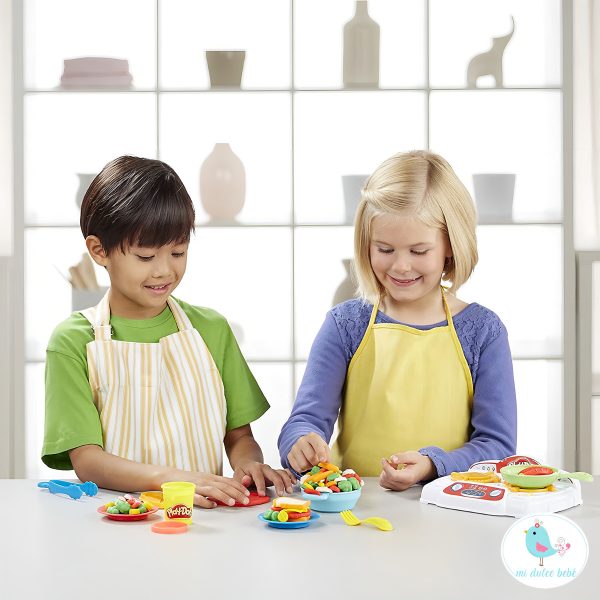 Play Doh Creaciones A La Sarten B9014 Kitchen Creations Color Blanco - Image 2